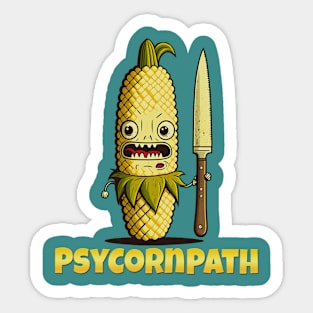 Psycornpath Cornhole Player Design Sticker